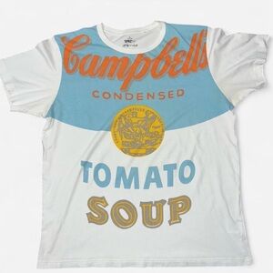 Uniqlo × Andy Warhol SPRZ NY Campbell's
Tomato Soup Can XL T-Shirt‎